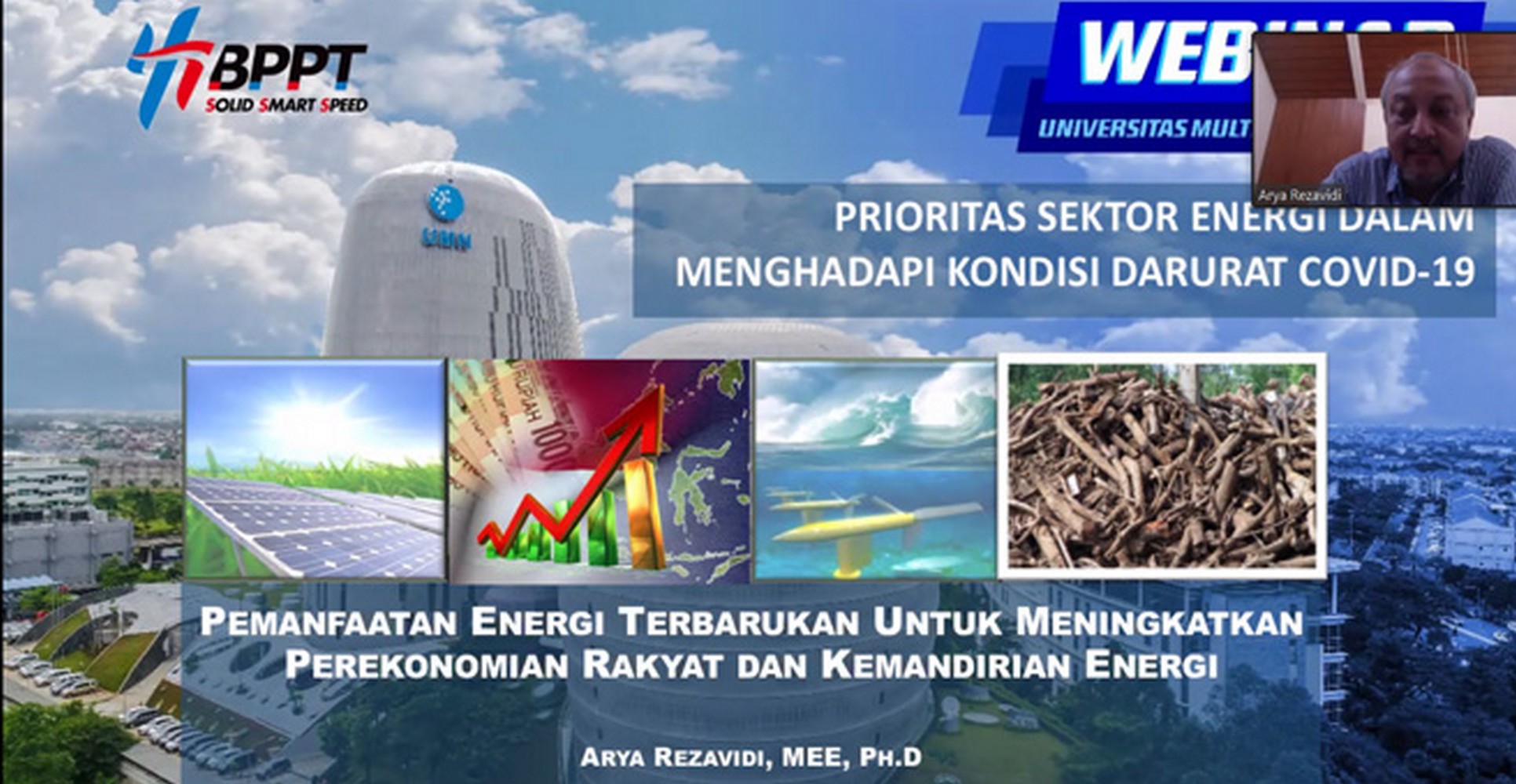 Webinar: Pentingnya Pemanfaatan dan Penghematan Energi di Tengah COVID-19